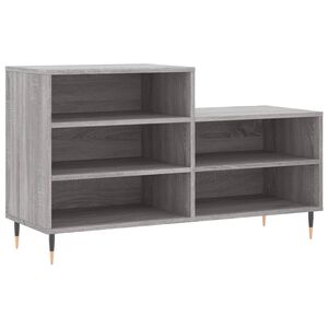 vidaXL Botn&iacute;k &scaron;ed&yacute; sonoma 102x36x60 cm kompozitn&iacute; dřevo
