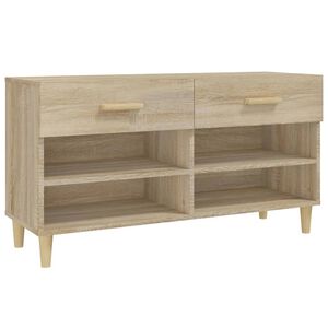vidaXL Botn&iacute;k dub sonoma 102 x 35 x 55 cm kompozitn&iacute; dřevo