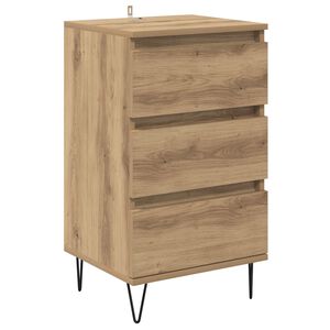 vidaXL Serv&iacute;rovac&iacute; skř&iacute;ň Artisanov&yacute; dub 40 x 35 x 70 cm