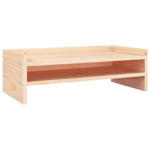 vidaXL Stojan na monitor 50x24x16 cm masivn&iacute; borov&eacute; dřevo