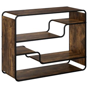 vidaXL Př&iacute;born&iacute;k Kouřov&yacute; dub 98 x 37,5 x 75,5 cm Technick&eacute; dřevo