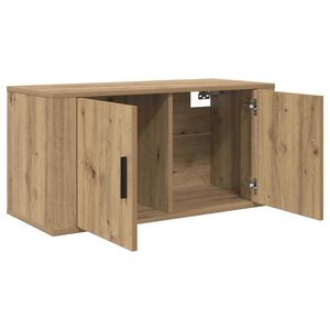 vidaXL N&aacute;stěnn&yacute; TV kabinet N&aacute;stěnn&yacute; dub artisan 80 x 34.5 x 40 cm