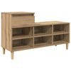vidaXL Skř&iacute;ň na obuv 102 x 36 x 60 cm kompozitn&iacute; dřevo Artisanov&yacute; dub