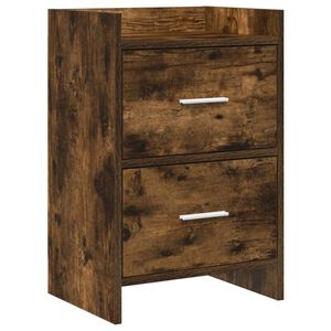 vidaXL Nočn&iacute; stolky Kouřov&yacute; dub 40 x 30 x 60 cm Kompozitn&iacute; dřevo