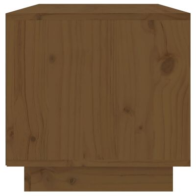 vidaXL TV skříňka medově hnědá 60 x 35 x 35 cm masivní borové dřevo