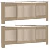 vidaXL Kryt radi&aacute;toru 2 ks Dub sonoma 205 x 20,5 x 81,5 cm