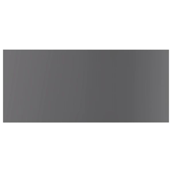 vidaXL Př&iacute;davn&eacute; police 4 ks &scaron;ed&eacute; vysok&yacute; lesk 100x50x1,5 cm dřevotř&iacute;ska