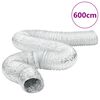 vidaXL Ventilačn&iacute; potrub&iacute; hlin&iacute;k 6 m &Oslash; 10 cm