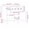 vidaXL Nočn&iacute; skř&iacute;ňka Př&iacute;rodn&iacute; 50 x 33 x 60 cm Masivn&iacute; mangov&eacute; dřevo