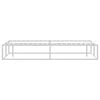 vidaXL Rám postele bez matrace bílý 180x200 cm kovový