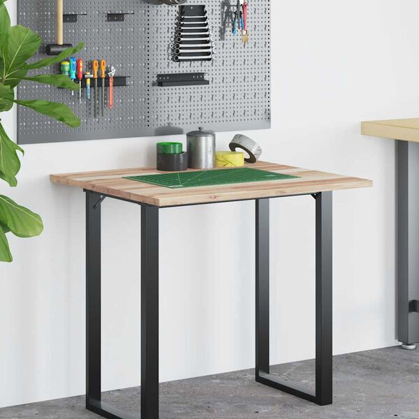 vidaXL Deska psac&iacute;ho stolu neo&scaron;etřen&aacute; 80 x 60 x 2 cm masivn&iacute; ak&aacute;cie