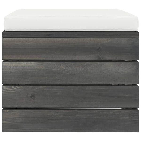 vidaXL 10d&iacute;ln&aacute; zahradn&iacute; sedac&iacute; souprava z palet + podu&scaron;ky borov&eacute; dřevo