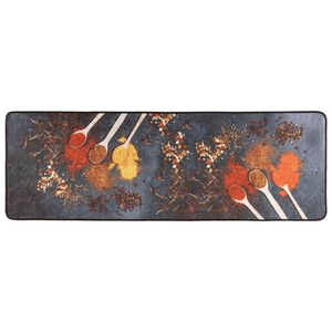 vidaXL Kuchyňsk&yacute; koberec v&iacute;cebarevn&yacute; 60x180 cm prateln&yacute;