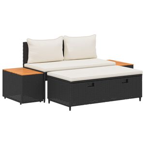 vidaXL Venkovn&iacute; pohovkov&aacute; souprava 4 -Seater 4 ks 55 x 30 x 39 cm