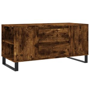 vidaXL Konferenčn&iacute; stolek kouřov&yacute; dub 102x44,5x50 cm kompozitn&iacute; dřevo