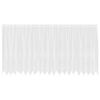vidaXL Čipkov&yacute; Z&aacute;věs se z&aacute;clonami B&iacute;l&aacute; 160 x 500 cm Polyester