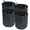 vidaXL Zahradn&iacute; odpadn&iacute; pytel Zelen&yacute; 4 ks 272 L 150 g / m&sup2;