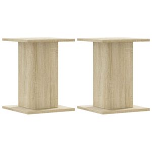 vidaXL Stojany na rostliny 2 ks dub sonoma 30 x 30 x 40 cm kompozit