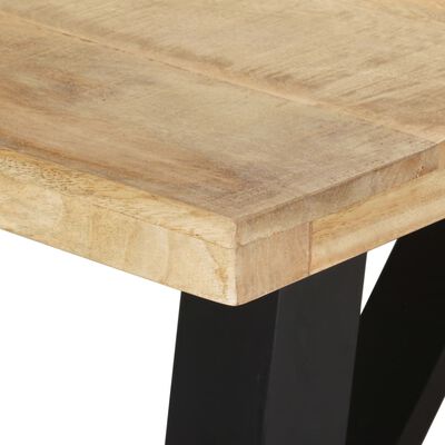 vidaXL Jídelní stůl 240 x 100 x 76 cm hrubé mangovníkové dřevo