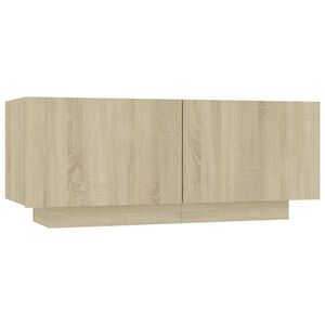 vidaXL Nočn&iacute; stolek dub sonoma 100 x 35 x 40 cm kompozitn&iacute; dřevo