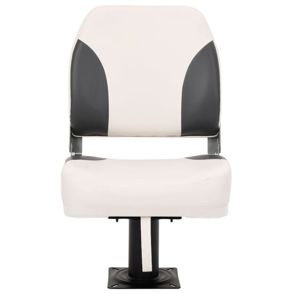 vidaXL 4d&iacute;ln&eacute; skl&aacute;dac&iacute; sedadlo do člunu s n&iacute;zk&yacute;m opěradlem