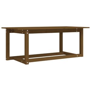 vidaXL Konferenčn&iacute; stolek medově hněd&yacute; 110x55x45 cm masivn&iacute; borovice