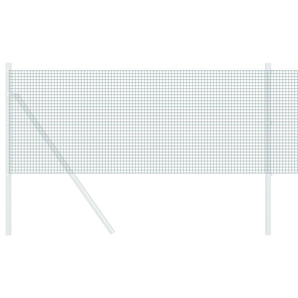 vidaXL Svařovaný drátěný plot Zelená 0.6 x 50 m Ocel