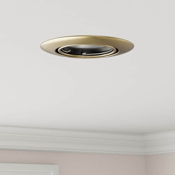 vidaXL Bodové světlo 12 pcs Mosaz 9 x 9 x 2,5 cm kov