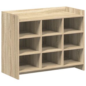 vidaXL Skř&iacute;ň na obuv Dub sonoma 85 x 39,5 x 70 cm Kompozitn&iacute; dřevo