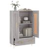 vidaXL Skř&iacute;ň highboard &scaron;ed&aacute; sonoma 69,5 x 31 x 115 cm kompozitn&iacute; dřevo