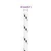 vidaXL Spl&eacute;tan&eacute; lodn&iacute; lano b&iacute;l&eacute; 10 mm x 25 m polyester