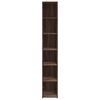 vidaXL Skř&iacute;ň highboard hněd&yacute; dub 30 x 41 x 185 cm kompozitn&iacute; dřevo