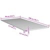 vidaXL Lamelov&yacute; ro&scaron;t 90 x 200 cm masivn&iacute; borov&eacute; dřevo
