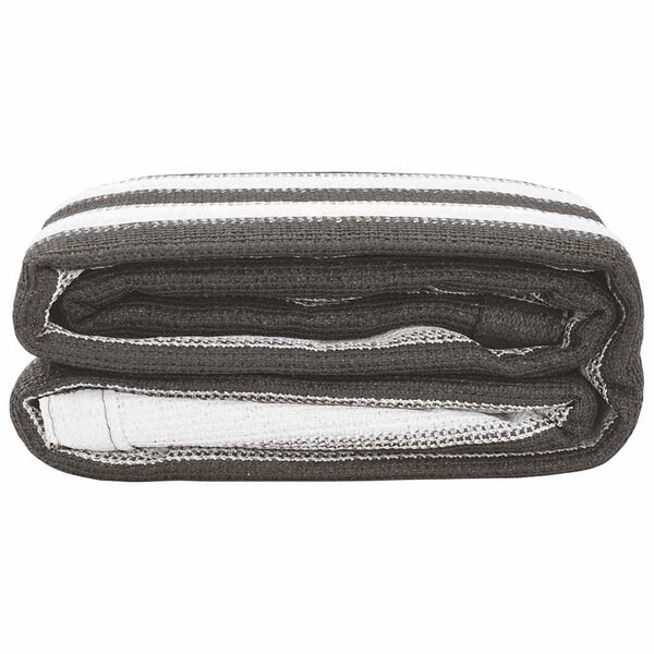 vidaXL Koberec ke stanu 300 x 500 cm antracitov&yacute; a b&iacute;l&yacute;