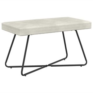 vidaXL lavice Kr&eacute;mov&aacute; 80 x 40 x 45 cm Samet