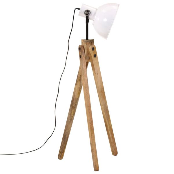vidaXL Stojací lampa 25 W bílá 45 x 45 x 120 cm E27