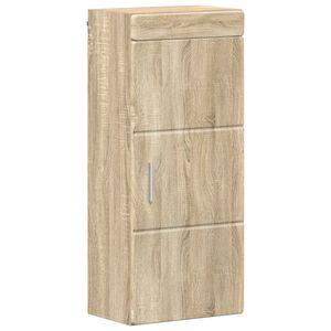 vidaXL Koupelnov&aacute; n&aacute;stěnn&aacute; skř&iacute;ňka TULUM Sonoma dub 37 x 24,5 x 86 cm