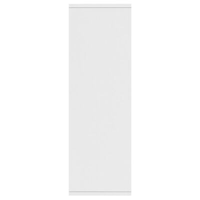 vidaXL Knihovna/příborník bílá 50 x 25 x 80 cm dřevotříska