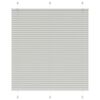 vidaXL Plisovan&aacute; roleta světle &scaron;ed&aacute; 120x100 cm &Scaron;&iacute;řka l&aacute;tky 119,4 cm
