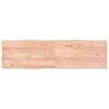 vidaXL Stoln&iacute; deska hněd&aacute; 180x50x(2-4)cm o&scaron;etřen&yacute; dřevo živ&aacute; hrana