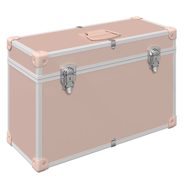 vidaXL &Uacute;chyty na skř&iacute;ň Růžov&aacute; 85 x 45 mm Kov
