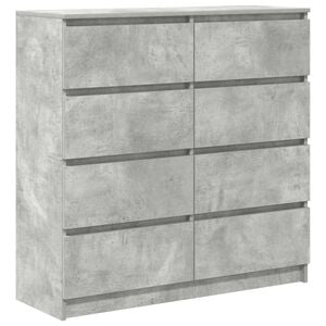 vidaXL Př&iacute;born&iacute;k betonově &scaron;ed&yacute; 100x35x99 cm kompozitn&iacute; dřevo