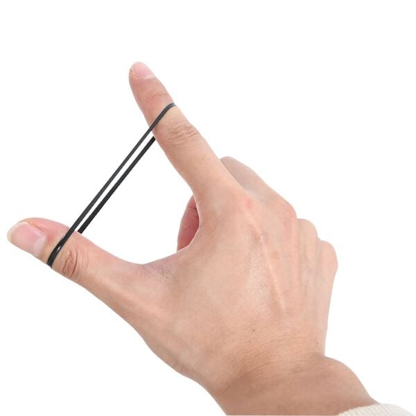 vidaXL Gumičky na hř&iacute;vu 500 ks čern&eacute; silikon