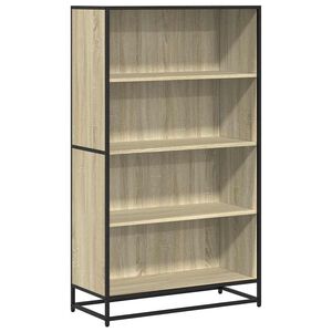 vidaXL Knihovna dub sonoma 80,5 x 35 x 139 cm kompozitn&iacute; dřevo