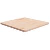 vidaXL Čtvercov&aacute; stoln&iacute; deska 60x60x2,5 cm masivn&iacute; dub bez &uacute;prav