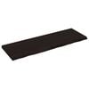 vidaXL Koupelnov&aacute; deska tmavě hněd&aacute; 120x40x(2-4) cm o&scaron;etřen&yacute; masiv