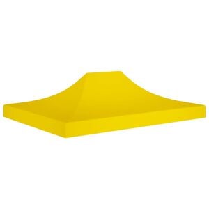 vidaXL Střecha k party stanu 4,5 x 3 m žlut&aacute; 270 g/m&sup2;