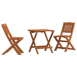 vidaXL 3d&iacute;ln&yacute; bistro set pro děti masivn&iacute; eukalyptov&eacute; dřevo