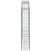 vidaXL Klenuté gabionové koše 10ks 200x30x140/160cm pozinkované železo