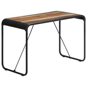 vidaXL J&iacute;deln&iacute; stůl 118 x 60 x 76 cm masivn&iacute; recyklovan&eacute; dřevo